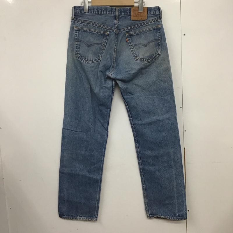 リーバイストラウスアンドコー Levi Strauss & co. パンツ デニム、ジーンズ デニムパンツ ワイドパンツ カジュアルパンツ 35インチ 無地 インディゴ / インディゴ /  メンズ USED 古着 中古 10146095