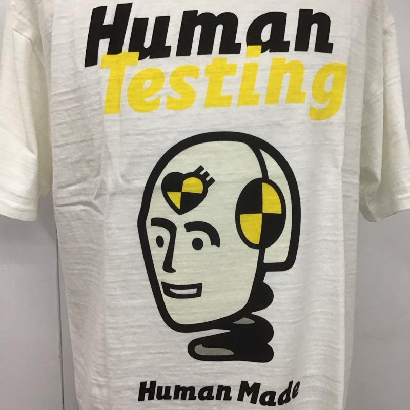 ヒューマンメード HUMAN MADE Tシャツ 半袖 XL プリント 白 / ホワイト /  メンズ USED 古着 中古 10107746