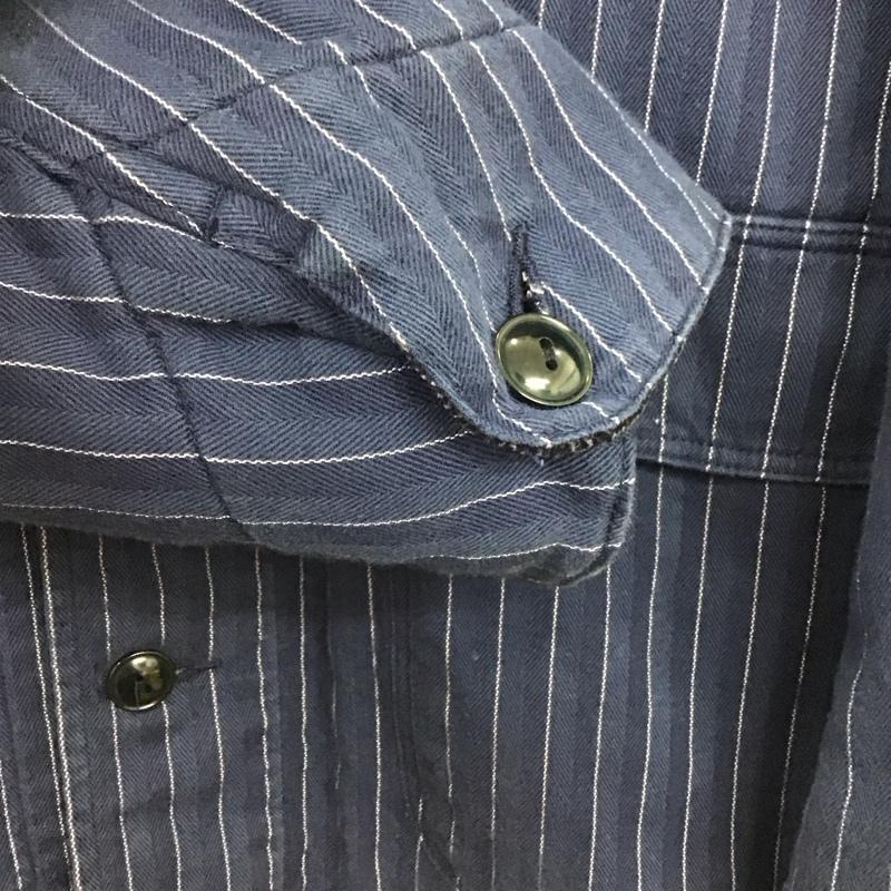 テンダーロイン TENDERLOIN コート コート一般 M ロゴ、文字 紺 / ネイビー /  メンズ USED 古着 中古 10141123