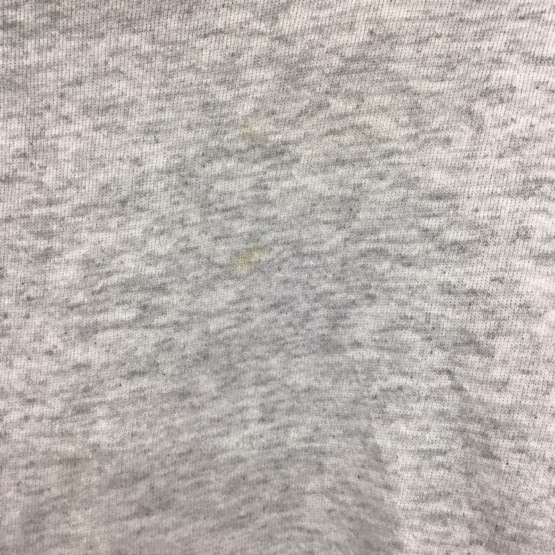 古着 USED トレーナー 長袖 長袖トレーナー スウェット ジップアップネック プルオーバー morningsun L プリント 灰 / グレー /  メンズ USED 古着 中古 10148978