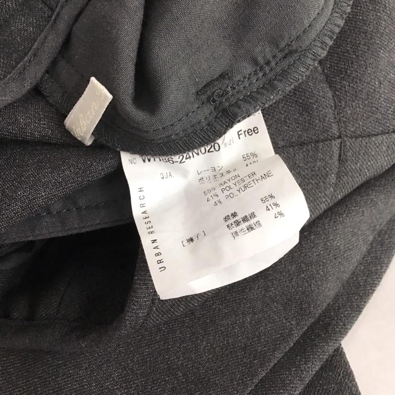 アーバンリサーチ URBAN RESEARCH パンツ スラックス WH86-24N020 FREE 無地 灰 / グレー /  レディース USED 古着 中古 10140064