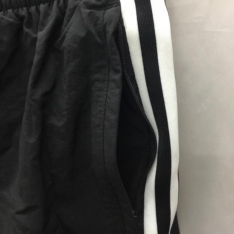 アディダス adidas パンツ ワークパンツ、ペインターパンツ ed7542 トラックパンツ ジャージ ナイロンパンツ L ロゴ、文字 白 / ホワイト / X 黒 / ブラック /  メンズ USED 古着 中古 10115763
