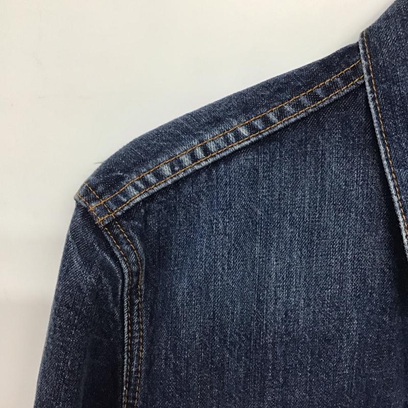 リーバイストラウスアンドコー Levi Strauss & co. ジャケット、上着 ジャケット、ブレザー デニムジャケット Gジャン アウター カジュアルジャケット M 無地 インディゴ / インディゴ /  メンズ USED 古着 中古 10140513