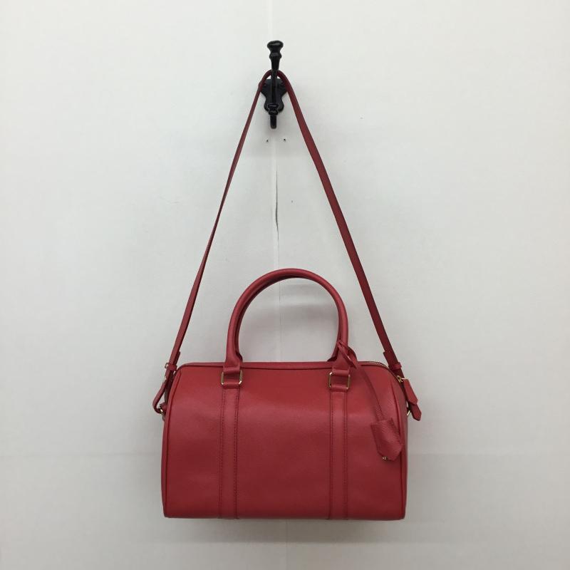 サマンサタバサ Samantha Thavasa ボストンバッグ ボストンバッグ ロゴ、文字 赤 / レッド /  レディース USED 古着 中古 10141151