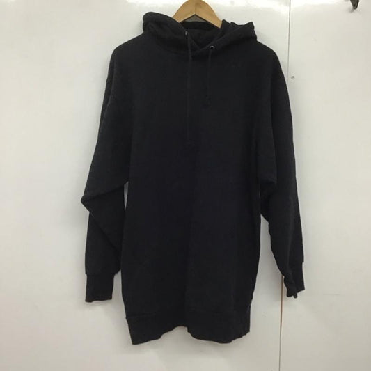 アングリッド Ungrid パーカー 長袖 111952726601 ビッグルーズスウェット FREE 無地 黒 / ブラック /  レディース USED 古着 中古 10143367