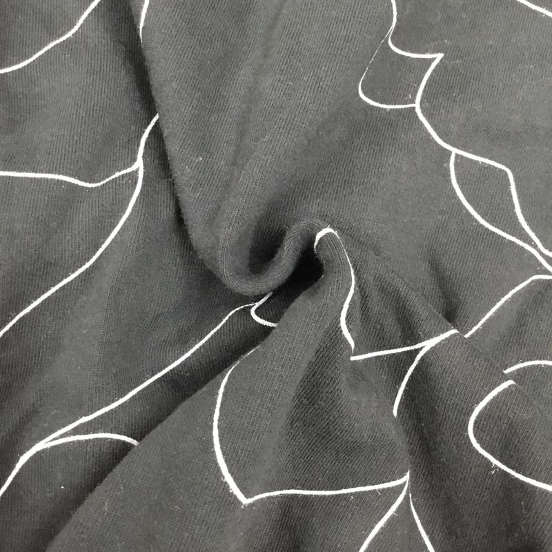 ティーケー TK Tシャツ 半袖 C01-28921 胸ポケット 3 総柄 黒 / ブラック /  メンズ USED 古着 中古 10117774