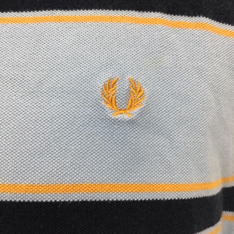 フレッドペリー FRED PERRY ポロシャツ 半袖 半袖ポロシャツ カラーシャツ 半袖カットソー M ロゴ、文字 マルチカラー / マルチカラー /  メンズ USED 古着 中古 10110419