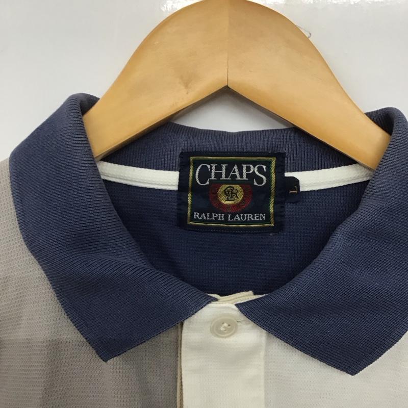 チャップス CHAPS ポロシャツ 半袖 L 無地 マルチカラー / マルチカラー /  メンズ USED 古着 中古 10145654