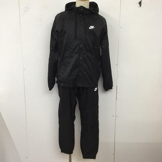 ナイキ NIKE セットアップ セットアップ cd6979-010 ウインド上下セット ナイロンジャケット ナイロンパンツ L ロゴ、文字 黒 / ブラック /  メンズ USED 古着 中古 10124603