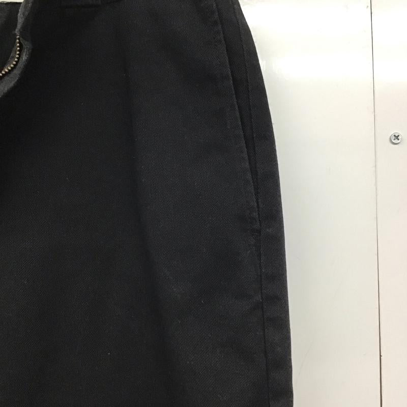 ディッキーズ Dickies パンツ ワークパンツ、ペインターパンツ ワークパンツ ワイドパンツ カジュアルパンツ 32インチ 無地 黒 / ブラック /  メンズ USED 古着 中古 10146550
