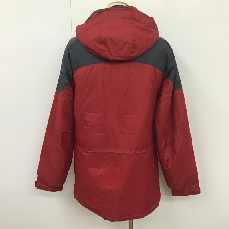 エルエルビーン L.L.Bean ジャケット、上着 ジャンパー、ブルゾン ジップアップジャケット ジャンパー アウター フード付きジャケット S ロゴ、文字 えんじ / ワインレッド / X 黒 / ブラック /  メンズ USED 古着 中古 10111263