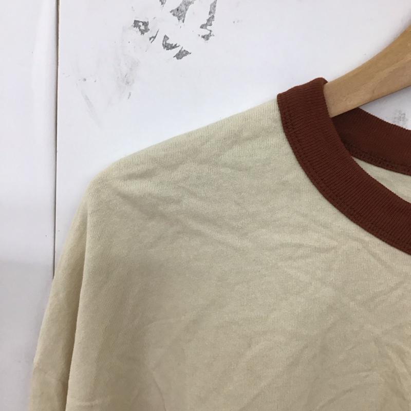 ビューティアンドユースユナイテッドアローズ BEAUTY&YOUTH UNITED ARROWS カットソー 長袖 長袖カットソー 無地カットソー クルーネック XL 無地 ベージュ / ベージュ /  メンズ USED 古着 中古 10130067