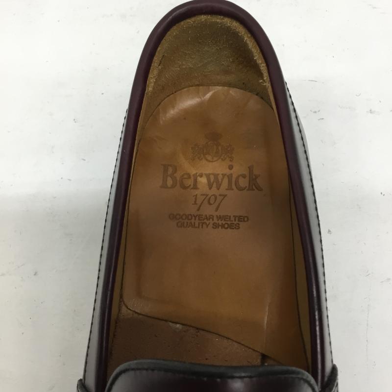 バーウィック BERWICK ローファー ローファー 9628 コインローファー US：7 無地 茶 / ブラウン /  メンズ USED 古着 中古 10141428