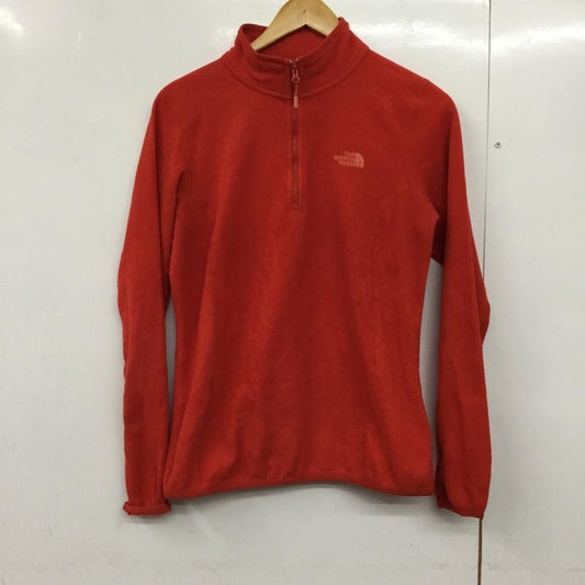 ザノースフェイス THE NORTH FACE ジャケット、上着 ジャケット、ブレザー F16SL98 フリースジャケット ハーフジップ プルオーバー M ロゴ、文字 赤 / レッド /  レディース USED 古着 中古 10144682