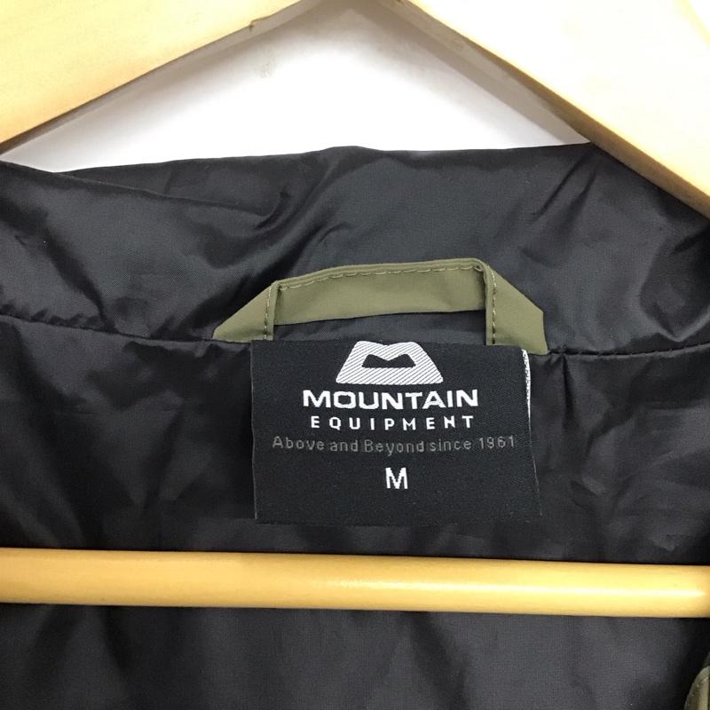 マウンテンイクイップメント MOUNTAIN EQUIPMENT ジャケット、上着 ジャンパー、ブルゾン ジップアップジャケット ナイロンジャケット アウター M ロゴ、文字 カーキ / カーキ /  メンズ USED 古着 中古 10140898