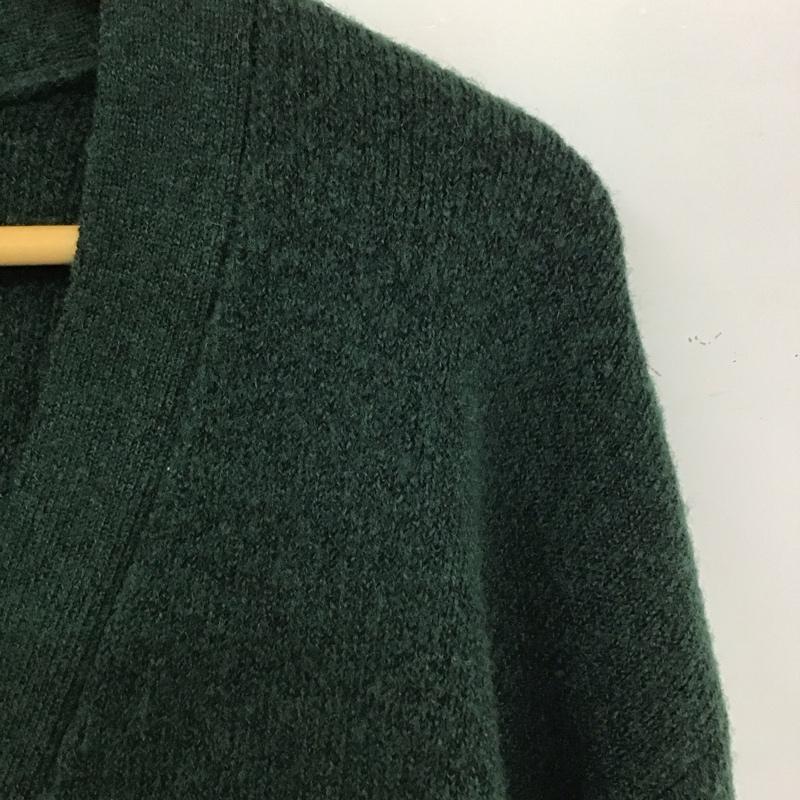 ローリーズファーム LOWRYS FARM カーディガン 長袖 FREE 無地 緑 / グリーン /  レディース USED 古着 中古 10139729
