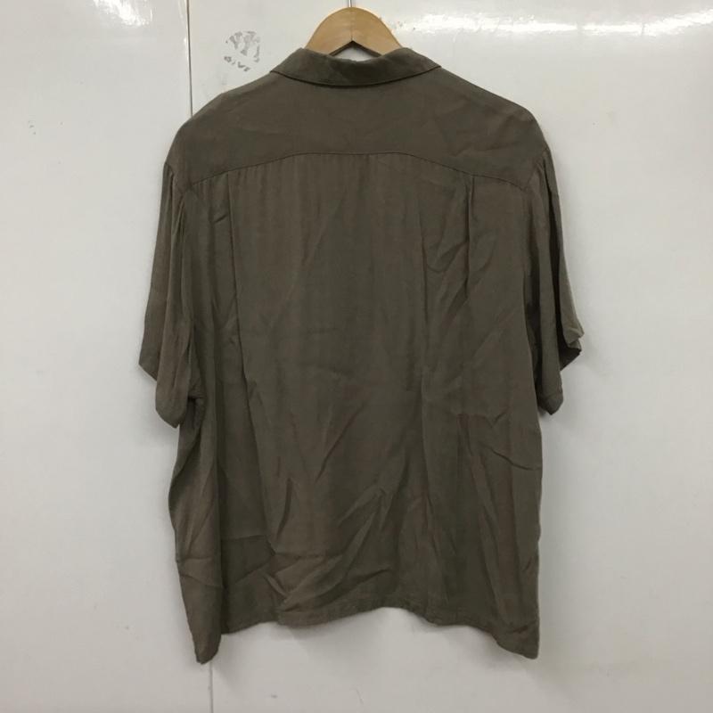 ペニーズ PENNEY S シャツ、ブラウス 半袖 無地 ベージュ / ベージュ /  メンズ USED 古着 中古 10128561