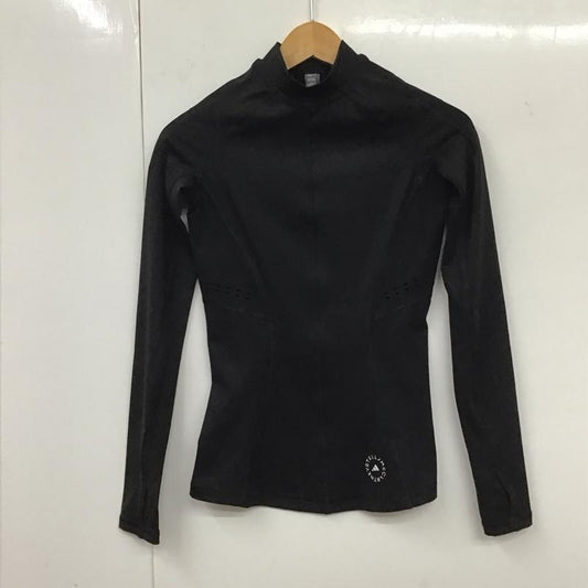 アディダス adidas Tシャツ 長袖 IC6975 Adidas by Stella McCartney Tシャツ S 無地 黒 / ブラック /  レディース USED 古着 中古 10131690