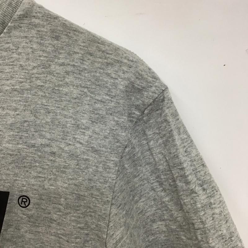 ディーゼル DIESEL Tシャツ 半袖 S ロゴ、文字 X プリント 灰 / グレー /  メンズ USED 古着 中古 10128580