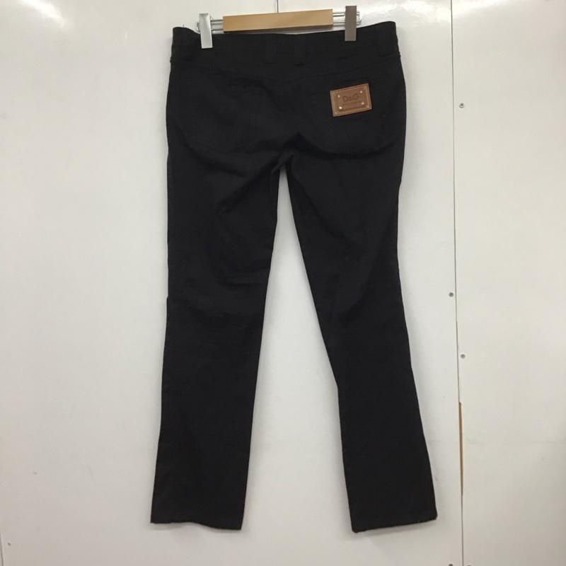 ドルチェアンドガッバーナ DOLCE&GABBANA パンツ デニム、ジーンズ 27インチ 無地 黒 / ブラック /  レディース USED 古着 中古 10132412