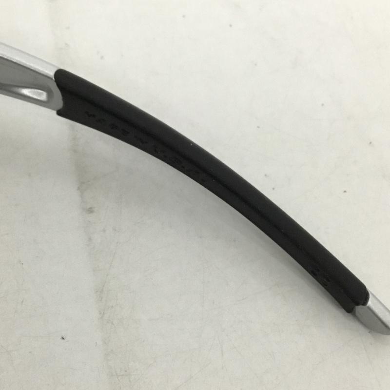 オークリー OAKLEY めがね・サングラス サングラス 03-920J FLAK JACKET スポーツサングラス ミラーレンズ 箱有 ロゴ、文字 黒 / ブラック / X 銀 / シルバー /  メンズ USED 古着 中古 10129372