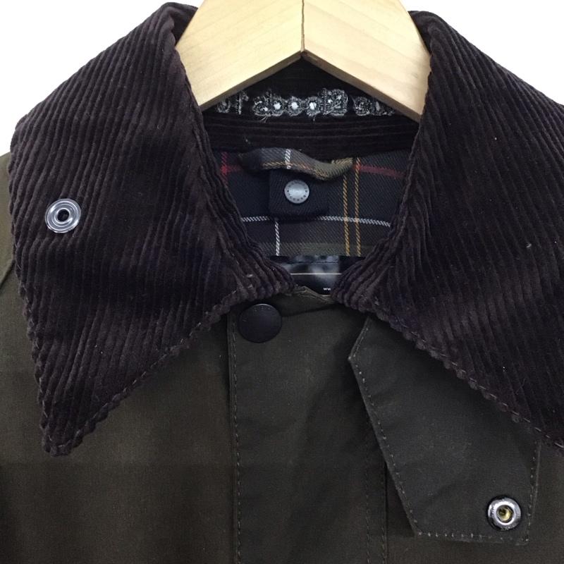 バーブァー Barbour ジャケット、上着 ジャンパー、ブルゾン mwx0010ol71 オイルドジャケット アウター カジュアルジャケット 無地 カーキ / カーキ /  メンズ USED 古着 中古 10144152