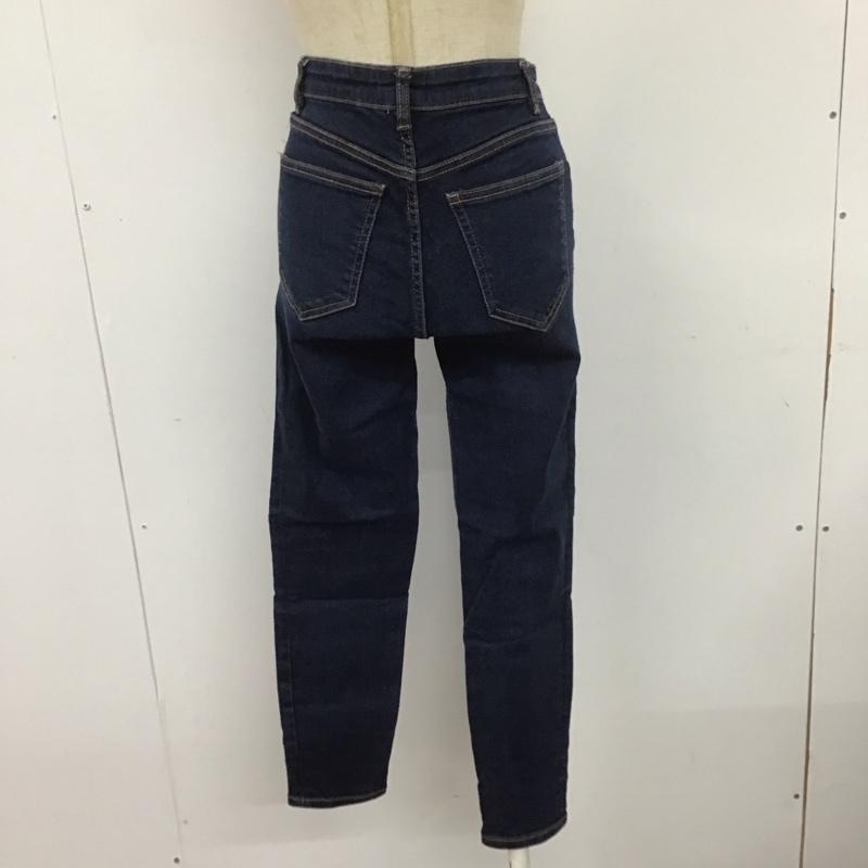 ザラ ZARA パンツ デニム、ジーンズ ストレッチ スキニー 無地 インディゴ / インディゴ /  レディース USED 古着 中古 10108078