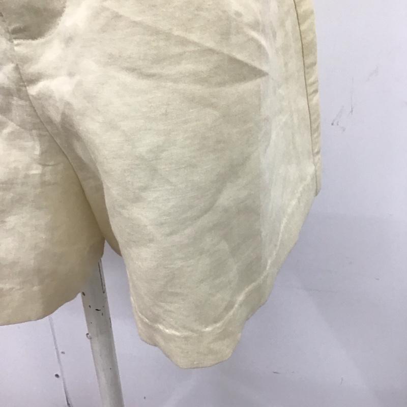 ザラ ZARA パンツ ショートパンツ 4432 201 727 キュロット M 無地 アイボリー / アイボリー /  レディース USED 古着 中古 10112352