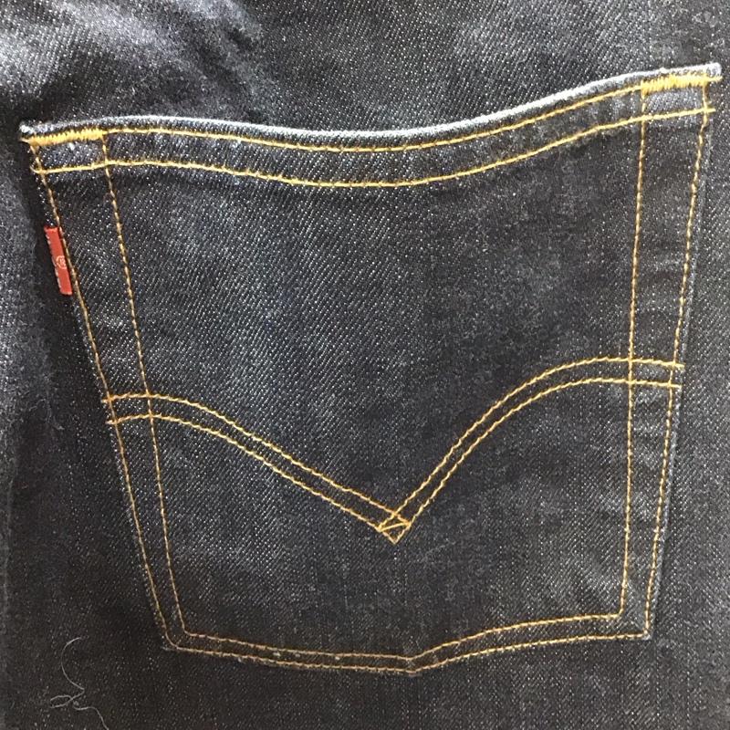 リーバイストラウスアンドコー Levi Strauss & co. パンツ デニム、ジーンズ デニムパンツ ストレートパンツ ワイドパンツ カジュアルパンツ 33インチ 無地 インディゴ / インディゴ /  メンズ USED 古着 中古 10111793