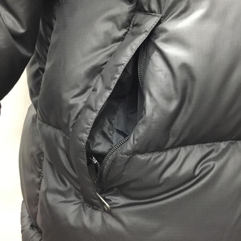ザノースフェイス THE NORTH FACE ジャケット、上着 ジャンパー、ブルゾン NF0A3C8D RETRONUPTSEJACKET ジップアップジャケット ダウンジャケット L ロゴ、文字 黒 / ブラック /  メンズ USED 古着 中古 10111332