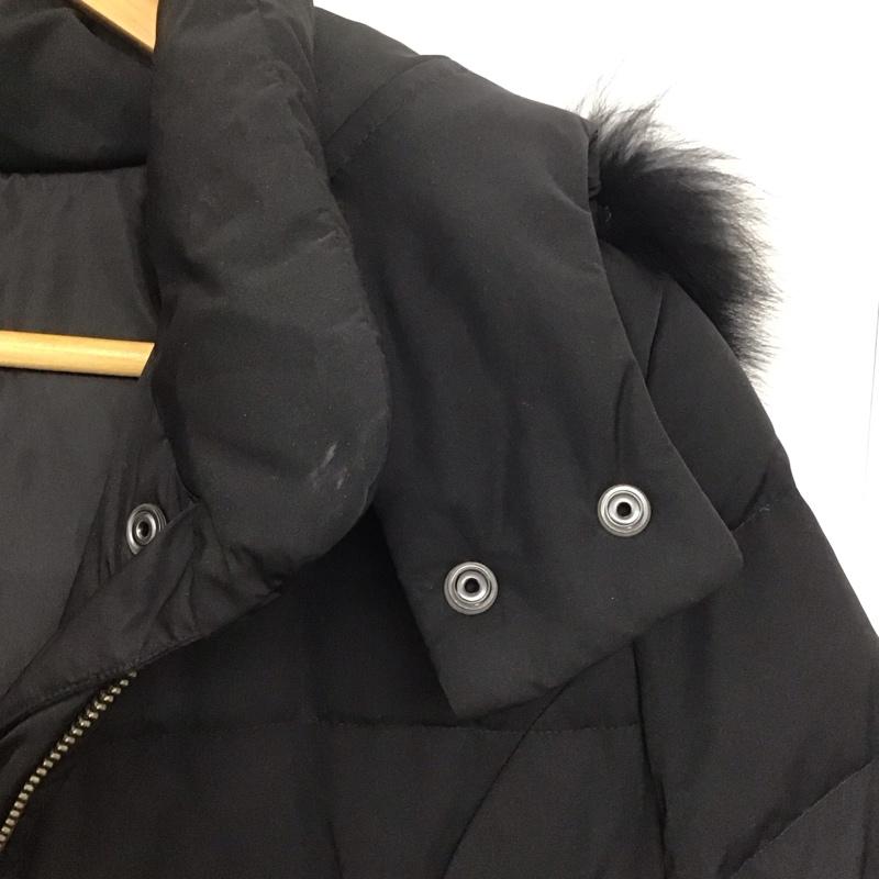 アンタイトル UNTITLED ジャケット、上着 ジャンパー、ブルゾン ジップアップジャケット ロングジャケット アウター 1 無地 黒 / ブラック /  レディース USED 古着 中古 10142647