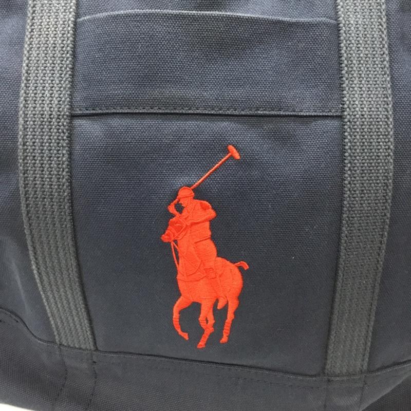 ポロバイラルフローレン Polo by RALPH LAUREN トートバッグ トートバッグ ビッグポニー 刺繍 紺 / ネイビー /  メンズ USED 古着 中古 10119571
