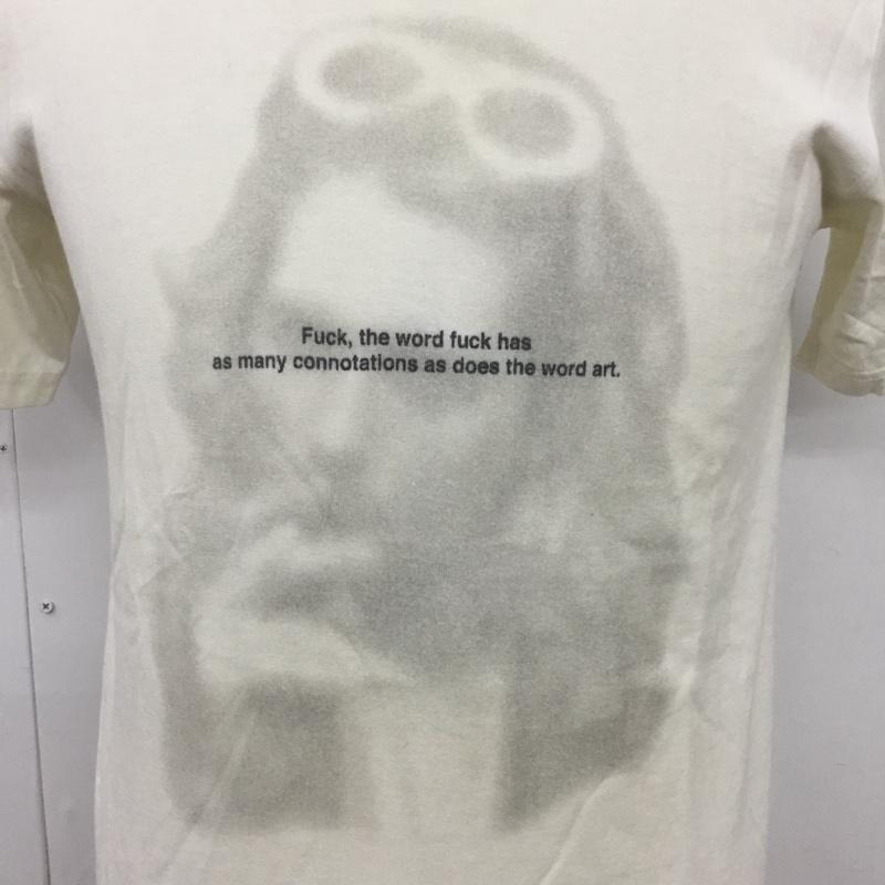 ナンバーナイン NUMBER (N)INE Tシャツ 半袖 カートコバーン クルーネック 2 ロゴ、文字 アイボリー / アイボリー /  メンズ USED 古着 中古 10119761