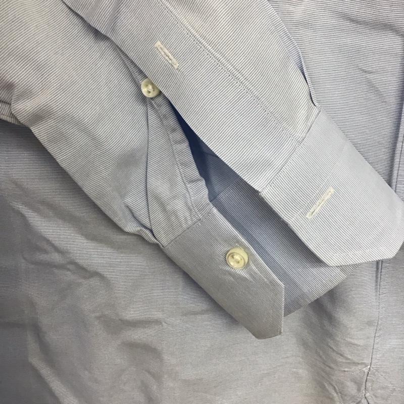 ユナイテッドアローズ UNITED ARROWS シャツ、ブラウス 長袖 長袖シャツ 無地シャツ カラーシャツ 38 無地 水色 / ライトブルー /  メンズ USED 古着 中古 10134948