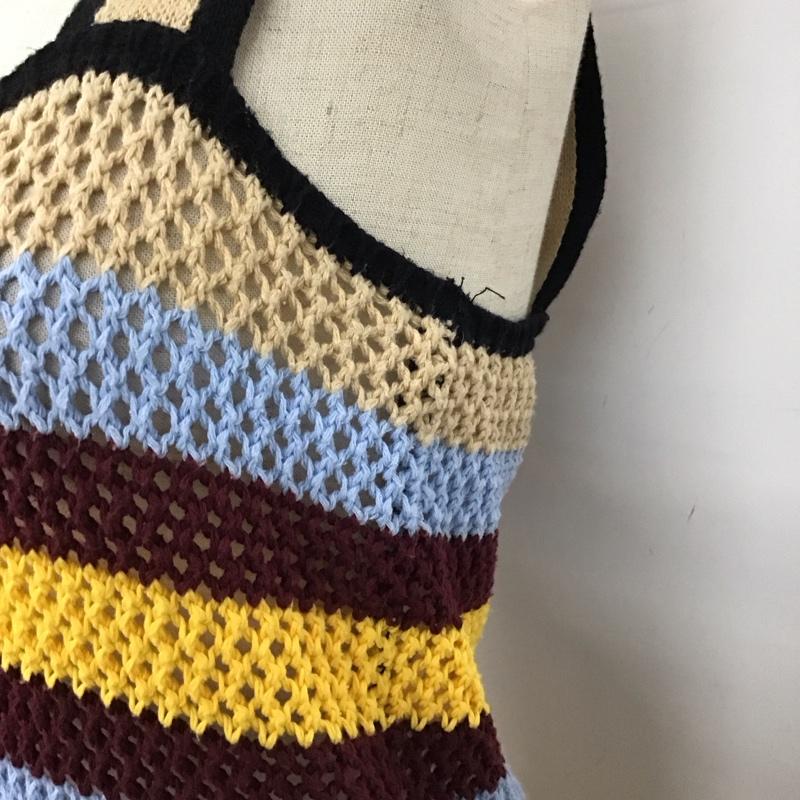 ザラ ZARA ワンピース ロングスカート M  マルチカラー / マルチカラー /  レディース USED 古着 中古 10121423