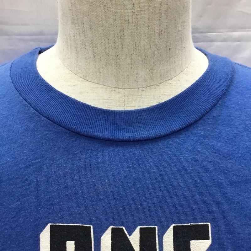 古着 USED Tシャツ 半袖 プリントTシャツ クルーネックカットソー 80s1980年 コピーライト タスマンアンデビル L プリント 青 / ブルー /  メンズ USED 古着 中古 10119718