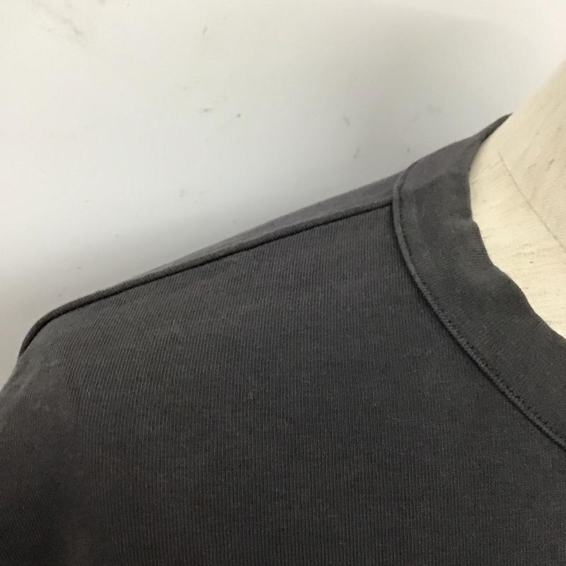ブラクトメント BRACTMENT Tシャツ 半袖 半袖カットソー プリントTシャツ クルーネックカットソー 38 無地 灰 / グレー /  メンズ USED 古着 中古 10127343