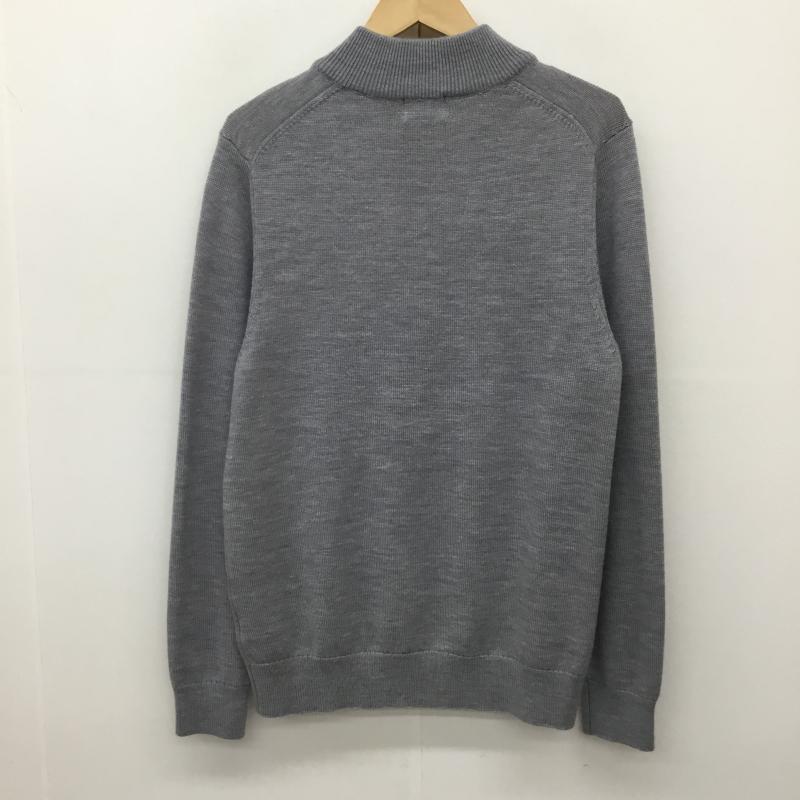エルエルビーン L.L.Bean ニット、セーター 長袖 285158 S 無地 灰 / グレー /  メンズ USED 古着 中古 10138373