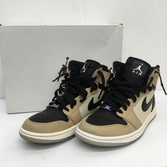 ナイキ NIKE スニーカー スニーカー Nike Women s Air Jordan 1 High Mushroom AH7389-003 25.5cm ロゴ、文字 ベージュ / ベージュ / X 茶 / ブラウン /  メンズ USED 古着 中古 10135902