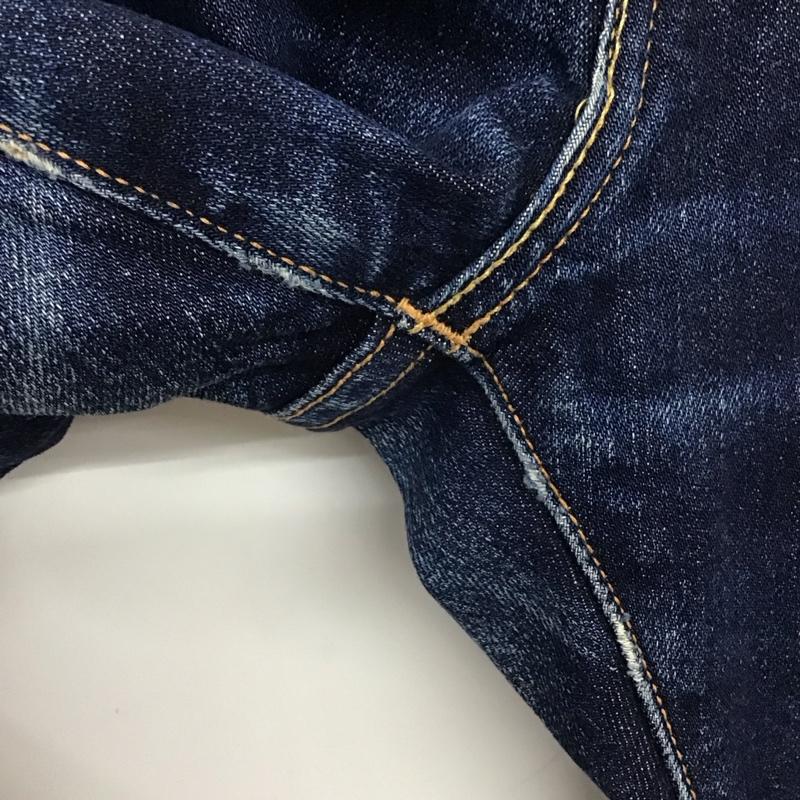 リーバイストラウスアンドコー Levi Strauss & co. パンツ デニム、ジーンズ デニムパンツ ワイドパンツ カジュアルパンツ ストレッチパンツ 33インチ 無地 インディゴ / インディゴ /  メンズ USED 古着 中古 10140561