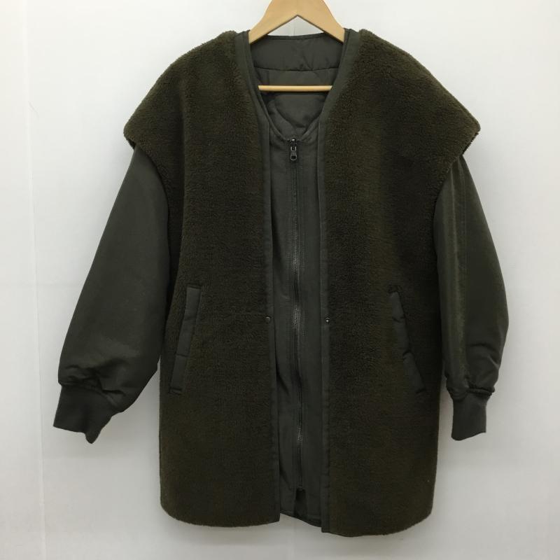 セポ cepo ジャケット、上着 ジャンパー、ブルゾン CFL-3579 M 無地 カーキ / カーキ /  レディース USED 古着 中古 10142857