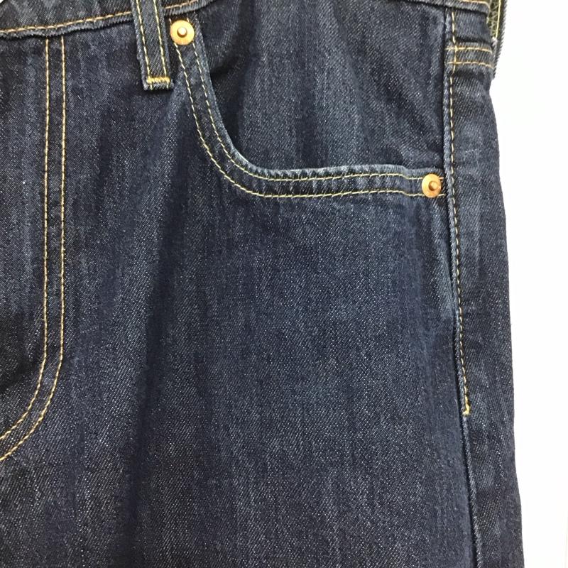 リーバイストラウスアンドコー Levi Strauss & co. パンツ デニム、ジーンズ デニムパンツ スリムパンツ カジュアルパンツ ストレッチパンツ 33インチ 無地 インディゴ / インディゴ /  メンズ USED 古着 中古 10140953