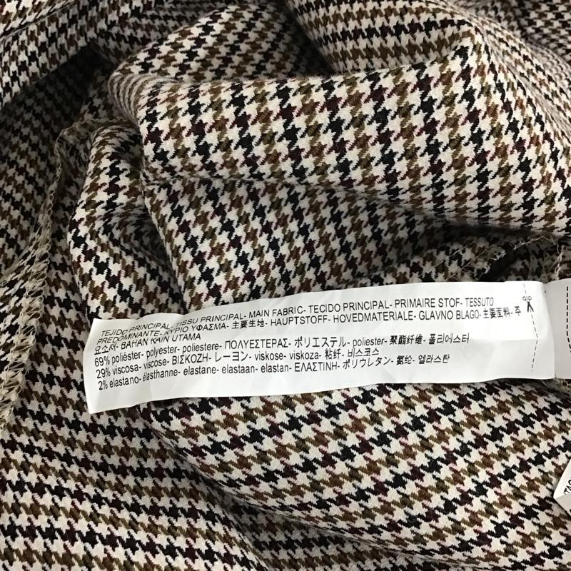 ザラウーマン ZARA WOMAN ワンピース ミニスカート 半袖ワンピース ミニワンピース チェックワンピース M チェック マルチカラー / マルチカラー /  レディース USED 古着 中古 10118522