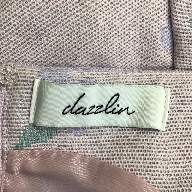 ダズリン dazzlin ワンピース ミニスカート 021650305001 フラワージャカードミニワンピース ノースリーブワンピース S プリント マルチカラー / マルチカラー /  レディース USED 古着 中古 10114941