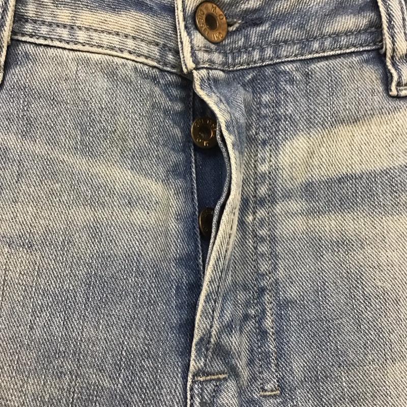 ディーゼル DIESEL パンツ デニム、ジーンズ デニムパンツ ストレートパンツ ワイドパンツ カジュアルパンツ 32インチ 無地 インディゴ / インディゴ /  メンズ USED 古着 中古 10108492