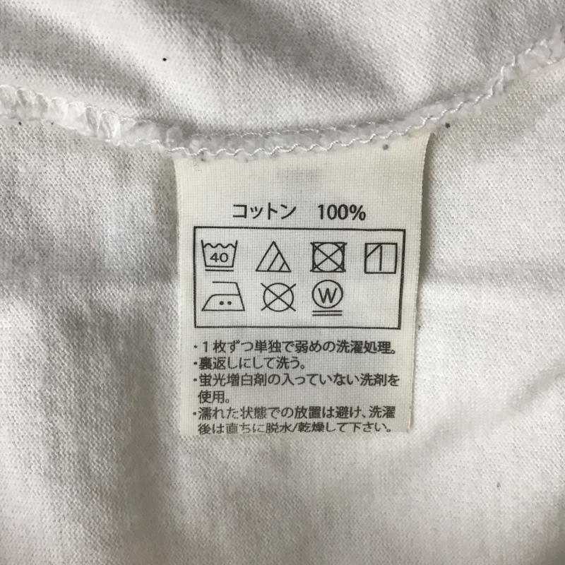 クーティー COOTIE Tシャツ 半袖 半袖カットソー プリントTシャツ クルーネックカットソー M プリント 白 / ホワイト /  メンズ USED 古着 中古 10115132