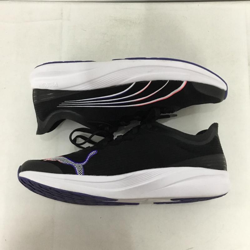 プーマ PUMA スニーカー スニーカー 379442-12 REDEEM PRO RACER 25cm 箱有 25.0cm  黒 / ブラック /  レディース USED 古着 中古 10146483