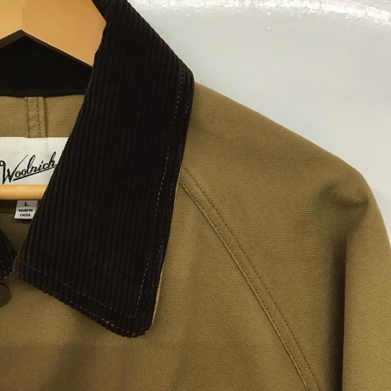 ウールリッチ WOOLRICH ジャケット、上着 ジャケット、ブレザー カジュアルジャケット アウター カラージャケット cordura L 無地 ベージュ / ベージュ /  メンズ USED 古着 中古 10144261
