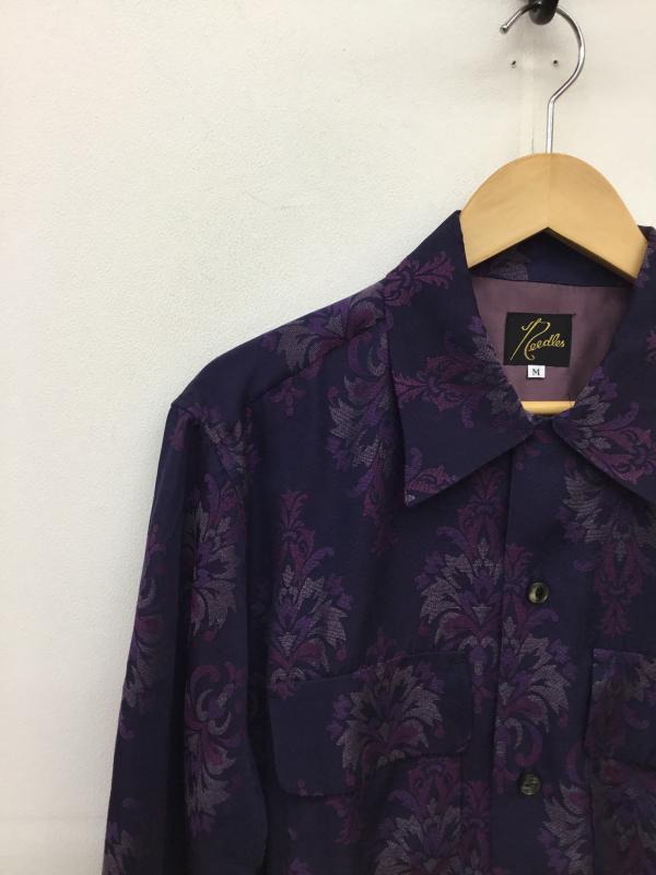 ニードルス Needles シャツ、ブラウス 半袖 Needles Classic Shirt-CU MR131 M 総柄 紫 / パープル /  メンズ USED 古着 中古 10127173
