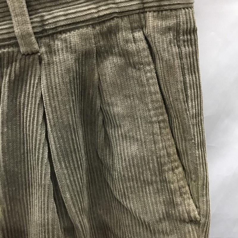 古着 USED パンツ ワークパンツ、ペインターパンツ コーデュロイパンツ ワイドパンツ ストレートパンツ カジュアルパンツ 32インチ 無地 茶 / ブラウン /  メンズ USED 古着 中古 10115627